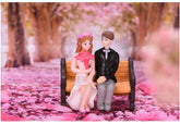 Dress Stool Couple Ornament